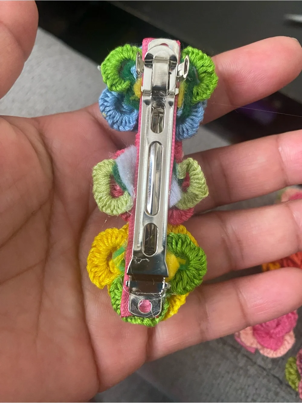 N/A three crocheted